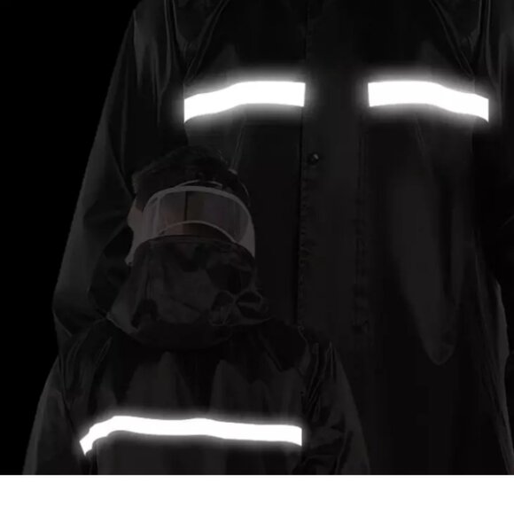 Men's 3XL Waterproof Rain Coat & Pant Color Block Set - Picture 5 of 12